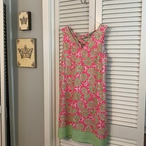 Pink & green dress! Could use as cover up  too